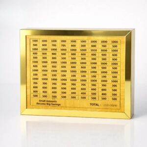 Wooden Money Saving Box (Piggy Bank